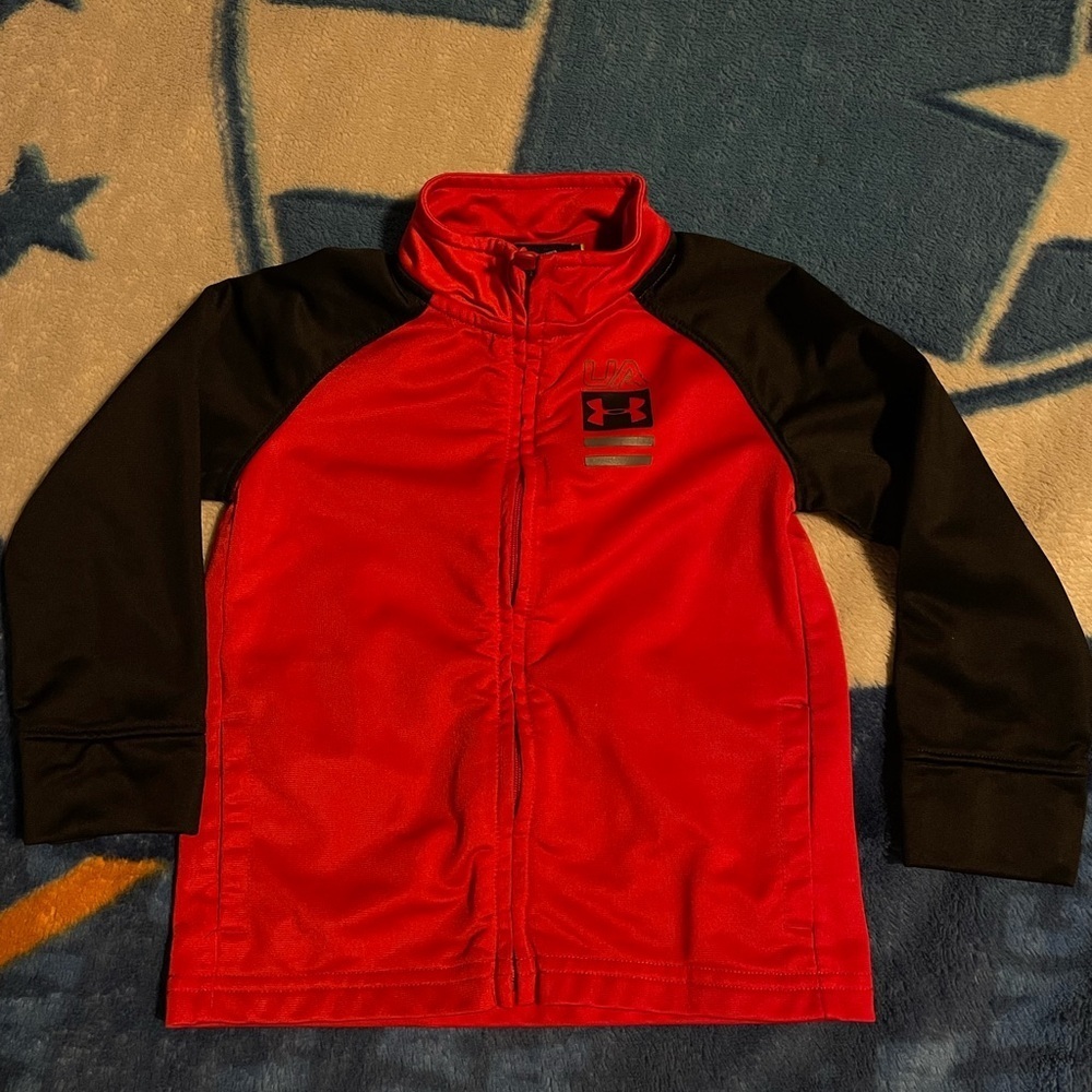Under Armour Kids Red and Black Sweatshirt
